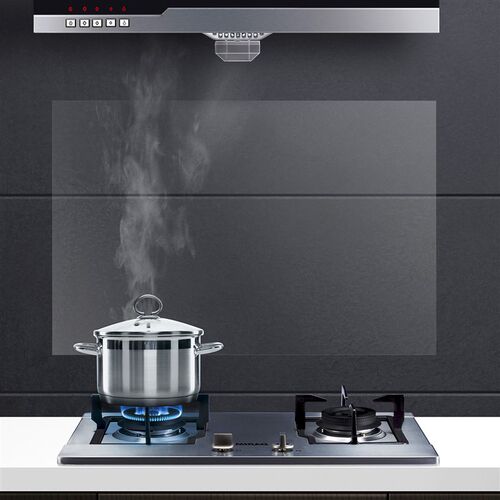 68cm*45cm Transparent Wall Protector Kitchen Oil-Proof Water