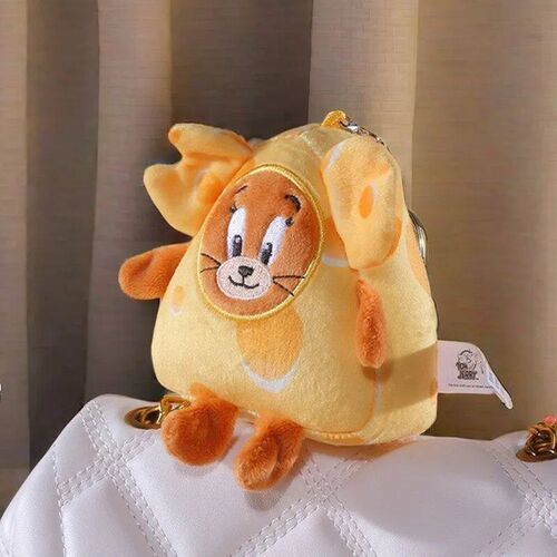 Cartoon Tom And Jerry Plush Key Ring Childhood Classics Anim