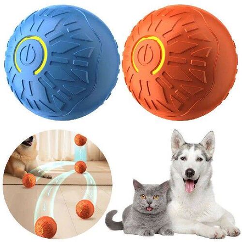 Interactive Cat Toy Ball USB Rechargeable Self Rotating