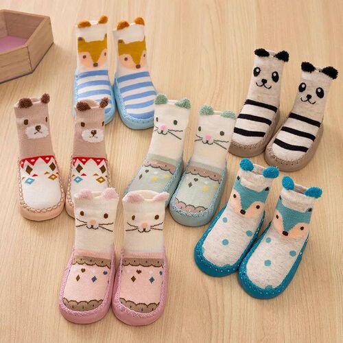 Newborn Girls Boys Cute Toddler Shoes Socks Winter Baby Cart