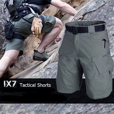 Men Urban Military Tactical Shorts Outdoor Waterproof Wear R