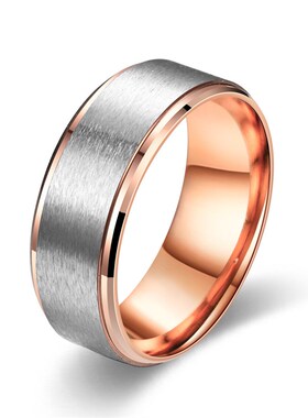 Output Fashion 8MM DualColored Ring 2025 Europe US Style Tai