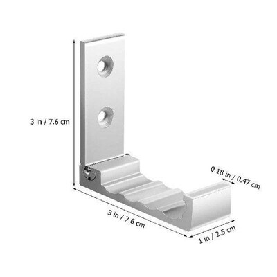 6 Pcs Folding Hook Hooks Wall Mount Heavy Duty Coat
