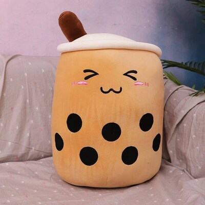 Boba Plush 9.8inch Kawaii Plushies Bubble Tea Cute Pillow So
