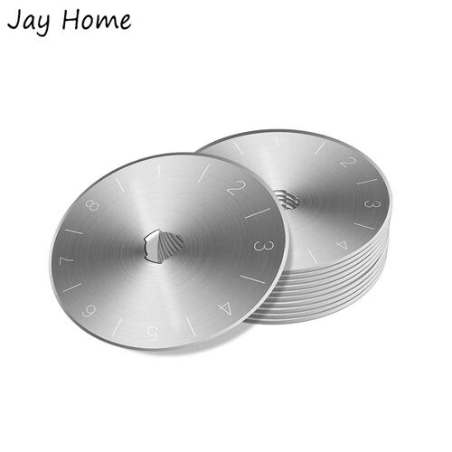 10/5PCS 45mm Rotary Cutter Blade Round Quilting Blades Rotar