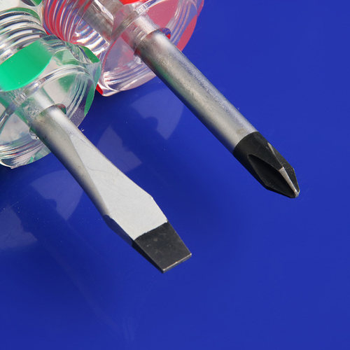 萝卜头螺丝刀带强磁两用伸缩一字十字梅花平口超短柄小改锥起子批