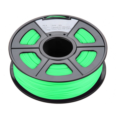 New 1.75mm Glow in the Dark PLA 3D Printer Filament - 1kg