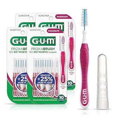 GUM Proxabrush Go-Betweens - Moderate, Interdental Brushe