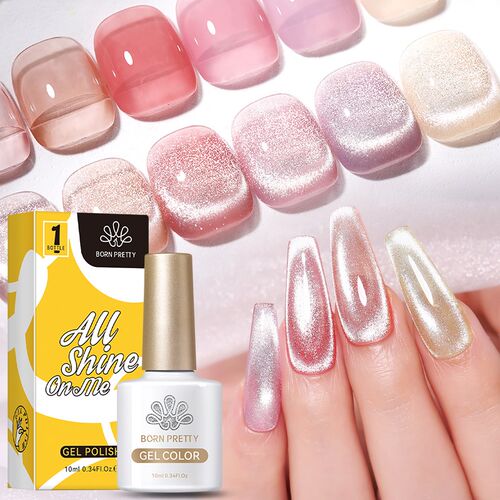 BORN PRETTY 10ML Super Shine Cat Magnetic Gel Nail Polish