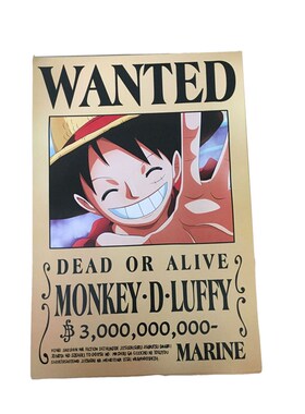 Monkey D.Luffy poster one piece poster complete rew ONEPIECE