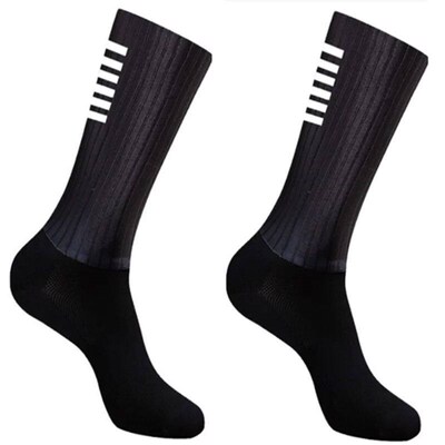 nt Slp Slcone Summer ero Socks Whtelne Cyclng Socks Men Bcyc
