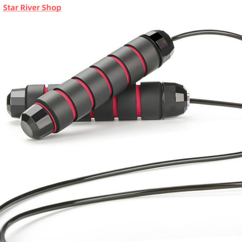 Jump Rope Tangle-Free Rapid Speed Jumping Rope Cable with Ba