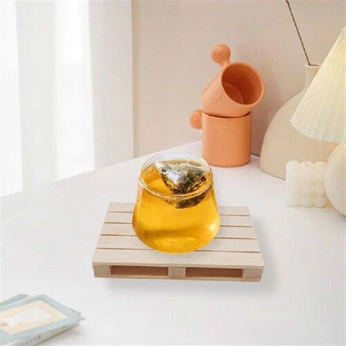 Pallet Type Hollow Tea Cup Mats Heat-insulating Coffee