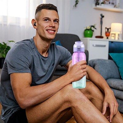 1000ML Fragrant Water Bottle Leak-Proof Air Water Up Bottle