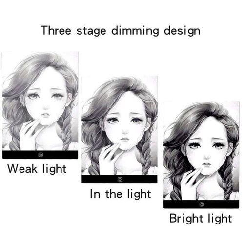 A4 Level Dimmable Led Drawing Copy Pad Board Childrens Toy