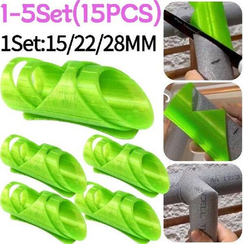1-5Set Foam Pipe Cutter Tool Pipe Insulation Cutting Jigs