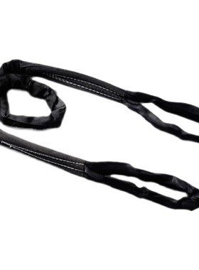 舞台专用黑色柔性吊带扣圆形环形起重吊带演出音响吊装带2吨3米