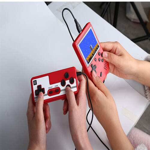 Neutral Handheld Game nsole Double Nostalgic Retro Student F