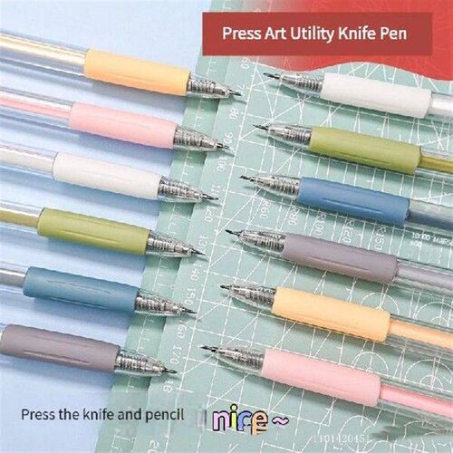 Press Cartoon Art Utility Knife Pen Knife Paper Cutting