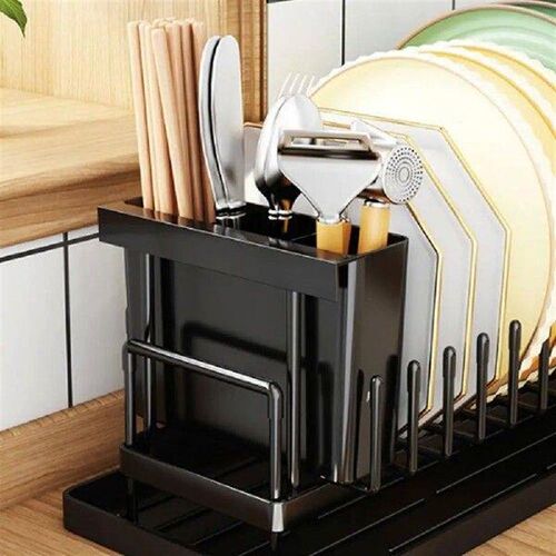 Ventilated Kitchen Shelf Adjustable Small Dish Drying Rack