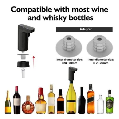New Portable Mini Automatic Wine Decanter Electric Wine Aera