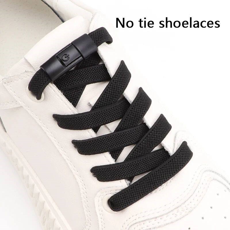 Colorful Pre Lock No Tie Shoelace Elatic Shoelace for Sneake - 实物图