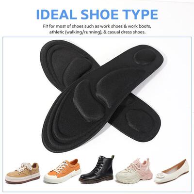 FootMaster 4D Memory Foam Orthopedic Insoles For Shoes Women