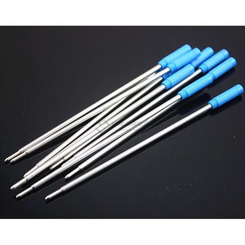 10 pcs/lot High Quality Cross Style point Pen Refills Blue I