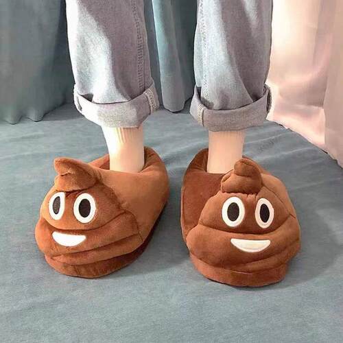 For Man And Women Slipper Prankish Cartoon Indoor Thickening