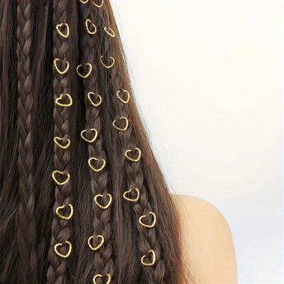 30pcs Women Heart Design Fashionable Bohemian Hippie Style H