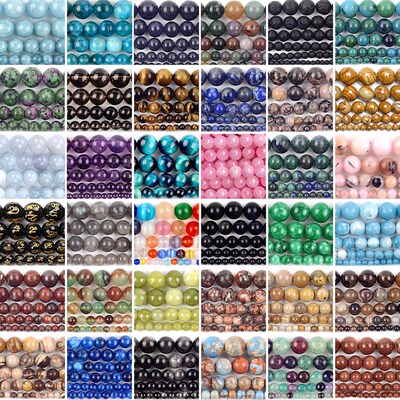 er Eye Moonstone Round Beads for Jewelry Making Diy Bracelet