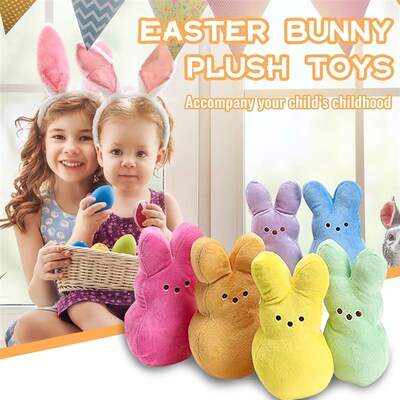 15cm Bunny Plush Toys Stuffed Animal Star Carrot Rabbit Doll