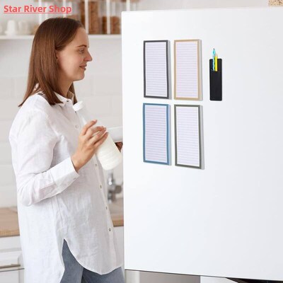 Magnetic Planners Fridge Notes Book Grocery Shopping List to
