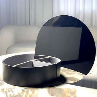 Gutta水滴首饰盒梳妆台收纳带镜设计师款样板间轻奢卧室软装摆件