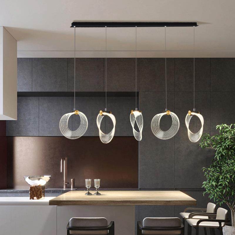 餐厅吊灯2021年新款现代简约创意个性时尚吧台led长条饭厅灯具,家装灯饰光源,智能吊灯,淘宝优惠券,粉丝福利购,淘宝优惠卷