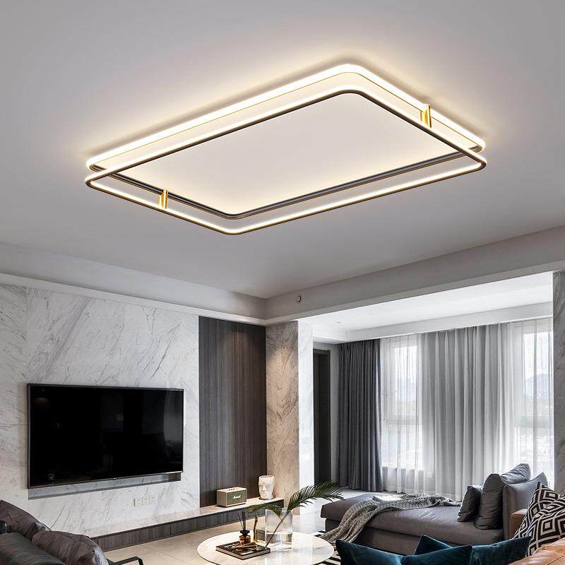 客厅灯2021年新款北欧灯具简约现代大气书房灯饰创意卧室灯吸顶灯