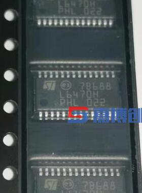 L6470HTR L6470H 贴片TSSOP-28 智能SPI电机驱动器 全新实图现货