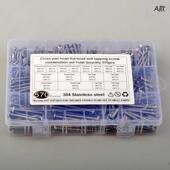 660 640 304不锈钢 570 YB845十字圆头及YB846十字平头自攻钉套装