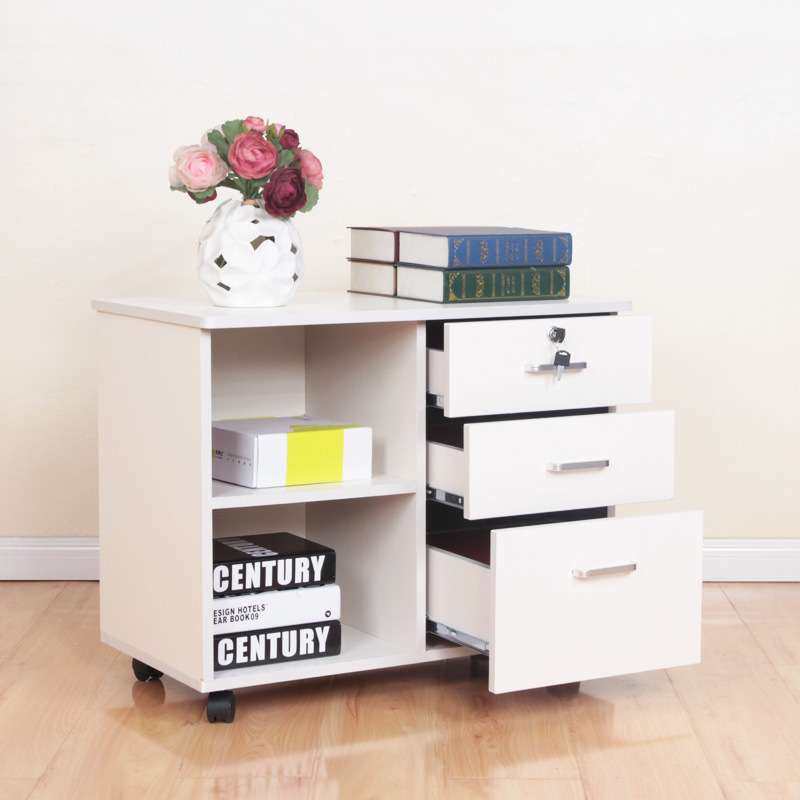 木质办公文件柜子移动落地矮柜收纳资料柜活动柜带锁抽屉柜储物柜,3C数码配件,其它配件,淘宝优惠券,粉丝福利购,淘宝优惠卷