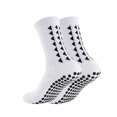 6Pairs men women football grip socks towel bottom sport sock