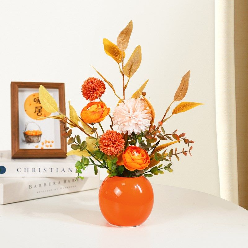仿真花艺超市美陈摆件干花束家居餐桌摆花玄关客厅假花装饰花摆设,家居饰品,仿真花/假花,淘宝优惠券,粉丝福利购,淘宝优惠卷