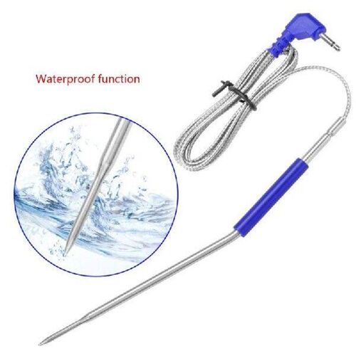 Temperature Probe with Probe Holder Clip for Chef Pellet