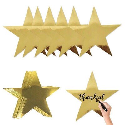 Star-shaped Decoupage Glitter Star-shaped Decoupage Vibrant