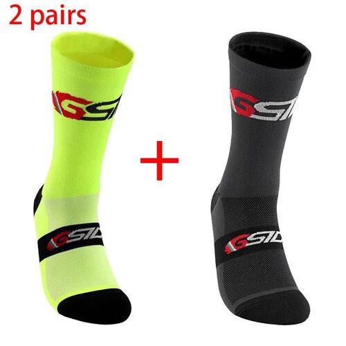 2pairs 2023 New Cycling Socks Bike Nurse Compression Road Bi