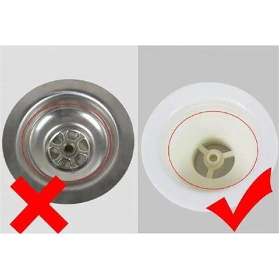 1Pcs 74mm Diameter Sink Strainer Prevent Clogging For
