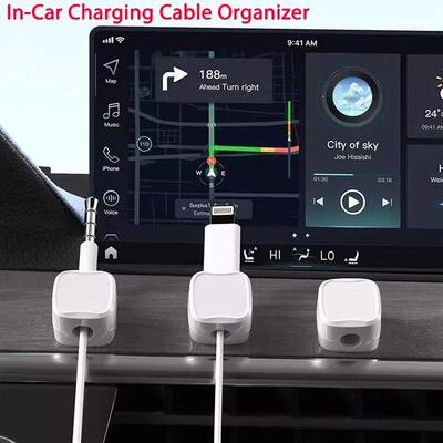 Magnetic Cable Clip Cable Holder Adhesive Wire Keeper Cord C
