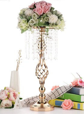 52cm Tall Crystal Candle Flower Holder Centerpiece Candle Ho