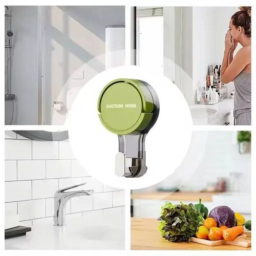 1-20PCS Suction Cup Hook Reusable Stronge Vacuum Bathroom Su