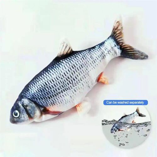 Rechargeable Pet Toy Realistic Electric Floppy Fish Toy with