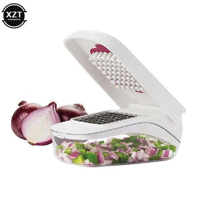Manual Vegetable Fruit Slicer Chopper Presser Cut Onion